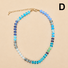 Load image into Gallery viewer, Natural Stone Semi-Precious Glass Mixed Necklace