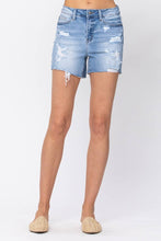 Load image into Gallery viewer, HI WAIST DESTROYED SHORTS (XL Only)
