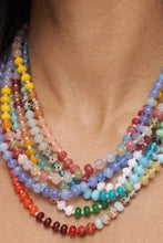 Load image into Gallery viewer, Natural Stone Semi-Precious Glass Mixed Necklace