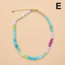 Load image into Gallery viewer, Natural Stone Semi-Precious Glass Mixed Necklace