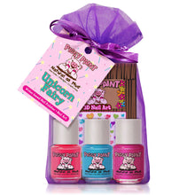 Load image into Gallery viewer, Unicorn Fairy Polish Set Non-Toxic Kids Nail Polish
