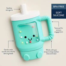 Load image into Gallery viewer, Bitzy Shake™ - Silicone Teether with Rattle