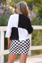 Load image into Gallery viewer, Huddle Up Color Block Top - Black