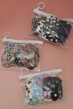Load image into Gallery viewer, LEOPARD PATTERN SCRUNCHIES SET OF 5