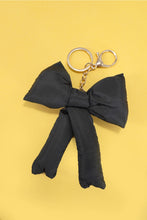 Load image into Gallery viewer, Puffy Bow Bag Charm Keychain