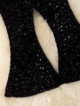 Load image into Gallery viewer, Black Sequin Bells