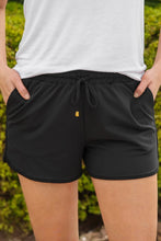 Load image into Gallery viewer, Women's Black Everyday Shorts