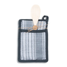 Load image into Gallery viewer, Black Stripe Kitchen Set