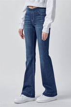 Load image into Gallery viewer, Mid Rise Flare Jegging - Dark
