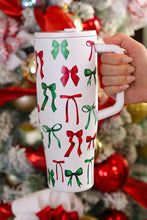 Load image into Gallery viewer, Christmas Bow Tumbler