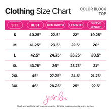 Load image into Gallery viewer, Huddle Up Color Block Top - Black