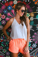 Load image into Gallery viewer, Solid Neon Coral Everyday Shorts