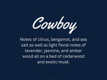 Load image into Gallery viewer, Cowboy Candle