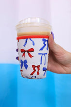 Load image into Gallery viewer, Drink Sleeves - Patriotic Bow
