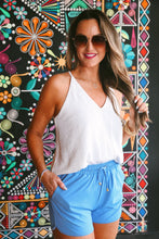 Load image into Gallery viewer, Solid Dusty Blue Everyday Shorts