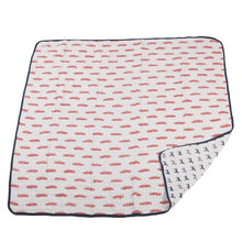 Load image into Gallery viewer, Fire Truck and Dalmatian Blanket