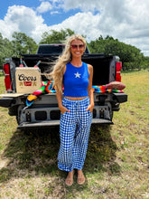 Load image into Gallery viewer, Game Day Pants - Royal Check