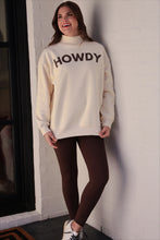 Load image into Gallery viewer, Howdy Mock Neck Pullover