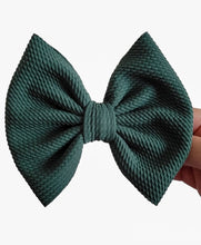 Load image into Gallery viewer, Savannah Bow on Nude Nylon