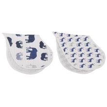 Load image into Gallery viewer, In the Wild Burb Cloth Bibs