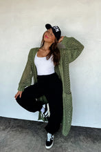 Load image into Gallery viewer, Olive Kandias Knit Cardigan