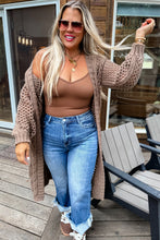 Load image into Gallery viewer, Brown Kandias Knit Cardigan