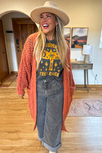 Load image into Gallery viewer, Orange Kandias Knit Cardigan