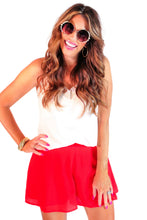 Load image into Gallery viewer, Mindy Swing Shorts - Red
