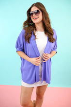 Load image into Gallery viewer, Periwinkle Oakley Oversized Top