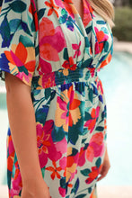 Load image into Gallery viewer, Ocean Mist Floral Dress