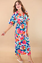 Load image into Gallery viewer, Ocean Mist Floral Dress