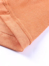 Load image into Gallery viewer, Orange Ribbed Sweatshirt