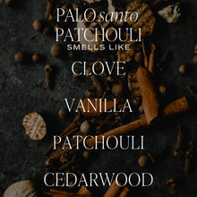 Load image into Gallery viewer, Palo Santo Patchouli Candle