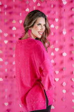 Load image into Gallery viewer, Pink Alexis Corded Pullover