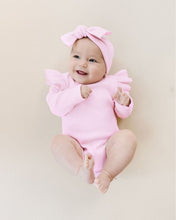 Load image into Gallery viewer, Pink Flutter Sleeve Bodysuit