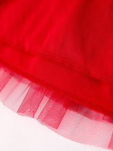 Load image into Gallery viewer, Girl's Red Tulle Skirt
