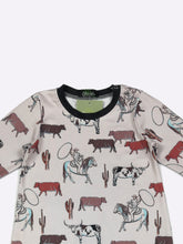 Load image into Gallery viewer, Ropin Cattle Romper