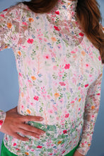Load image into Gallery viewer, Spring Blooms Kylie Lace Top