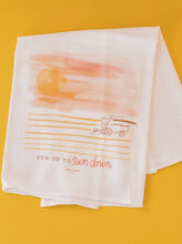 Load image into Gallery viewer, Sun Up to Sun Down Harvest Flour Sack Towel