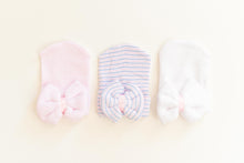 Load image into Gallery viewer, Newborn Bow Hat for Baby Girls