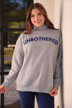 Load image into Gallery viewer, Unbothered Mock Neck Pullover