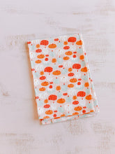 Load image into Gallery viewer, Full Pattern Pumpkin Flour Sack Towel