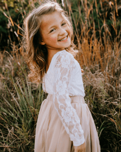 Load image into Gallery viewer, Lana Lace Leotard - White