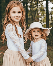 Load image into Gallery viewer, Lana Lace Leotard - White