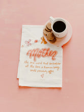 Load image into Gallery viewer, Mother Flour Sack Towel