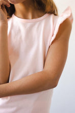 Load image into Gallery viewer, Petal Pink S/S Ruffle Tee