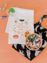 Load image into Gallery viewer, No Tricks Just Treats Flour Sack Towel