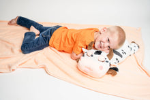 Load image into Gallery viewer, Clarabelle the Cow Huggie Pal
