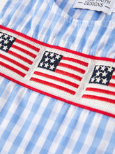 Load image into Gallery viewer, Flag Embroidery Boy Romper
