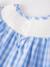 Load image into Gallery viewer, Flag Embroidery Girls Romper
